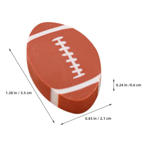 100St Multifunctionele Rugby Gum Voor Tekenen En Schetsen 1