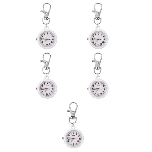 5St Fob Horloges Wit Pocket Model Verpleegstudenten 1
