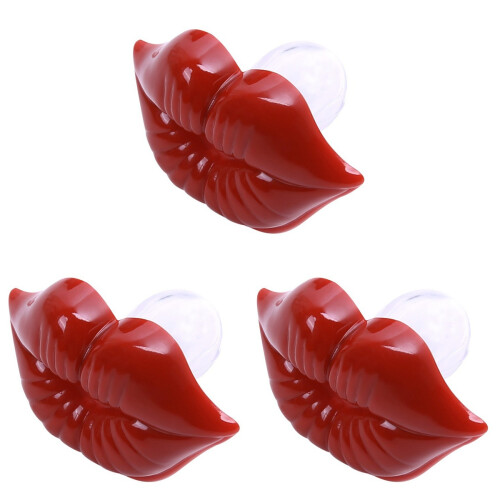 3Stk Baby Lebensmittelqualität Silikon Lippenform 2