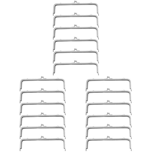 18Stk Silberne Metal Für Mit Kugelverschluss Design 1