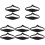 10St Verstelbare Haar Snij Gids Silicone Fade Hulpmiddel 4
