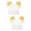 2St Wasbare Skihelm Cover Wit Skihelm Hoes 9