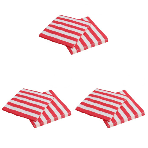 60St Wegwerp Party Servetten Rood Papier Voor 1
