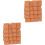 2Sets Miniatuur Bruin DIY Keramiek Model Speelgoed 4