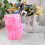Moule époxy plat Pot de fleur succulente, moule en Silicone 5