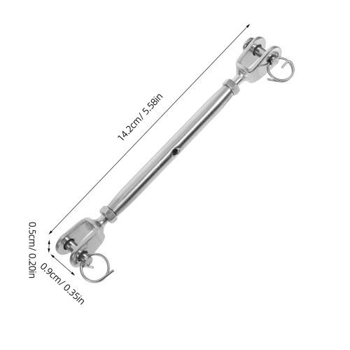 4St Sluitlichaam Spanner Rvs Met Voor Sjorren 1