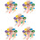 5Sets Kleurmatchingsspeelgoed Met Gyroscopen Voor Kids 9