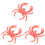 3St Creatieve PVC Speelgoed Visruimte En Feestdecor 3