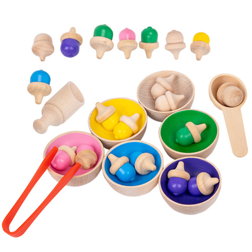 5Sets Kleurmatchingsspeelgoed Met Gyroscopen Voor Kids 1
