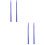 2Paren Paar Professionele Blauwe Nylon Drumsticks Voor Percussionisten 8