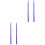 2Paren Paar Professionele Blauwe Nylon Drumsticks Voor Percussionisten 5