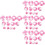 48St Mini Pop Hoed Roze Gestreept DIY Accessoire Voor Pop 6