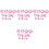 48St Mini Pop Hoed Roze Gestreept DIY Accessoire Voor Pop 3
