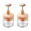 2St Plastic Facial Foamer Roze - Gemakkelijk Schuim 2