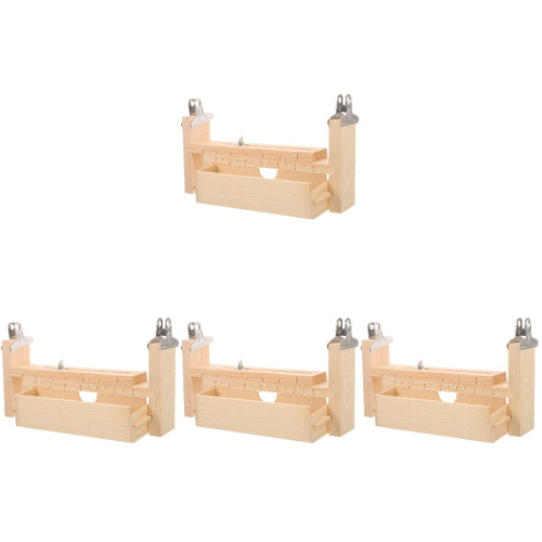 4Sets Khaki Weefrek Armband Knopen Voor Vlechtwerk 2