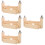4Sets Khaki Weefrek Armband Knopen Voor Vlechtwerk 8