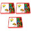 3Sets Blokpuzzels Fruit Letters Leren Kinderen Duurzaam 3