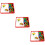 3Sets Blokpuzzels Fruit Letters Leren Kinderen Duurzaam 8