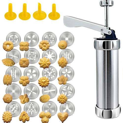 4Sets Biscuit Maker Set Voor Taartdecoratie En Cupcake Vullen