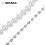Modieuze Elastische Bretels Dames Met Parel En Metalen Clips 9