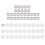 60x Plastic Earring Back Stopper Clear Silicone Earrings Back-A 1