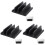 3St Zwarte Plastic Laptop Storage Stand Verticaal Voor Thuis 2
