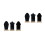6St Zwarte Blackboards Voor Desktop En Notities 4