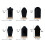6St Zwarte Blackboards Voor Desktop En Notities 11