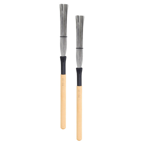 8St Multi Color Drum Brush Set Met Comfortabel Handvat