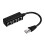 2 Adaptador Splitter Ethernet Rj45 Negro 3 , Cable Red 1