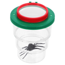 2Stk Mehrfarbige Insekten-Beobachtungsbox Mit Lupe Für Kinder Aus ABS