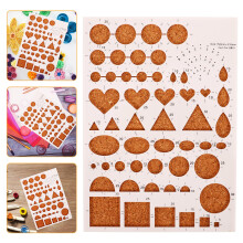 3Stk Papier Quilling Vorlage Abs+kork Mehrfarbig Für DIY Basteln