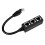 2 Adaptador Splitter Ethernet Rj45 Negro 3 , Cable Red 6