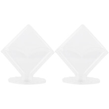 10Stk Moderner Serviettenhalter Transparent Für