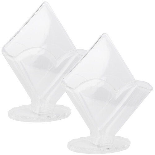10Stk Moderner Serviettenhalter Transparent Für 1