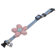 2Stk Komfortables Haustier Halsband Und Glocke Pink