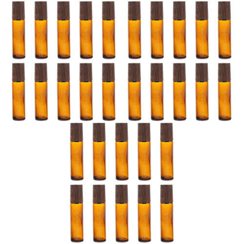 30Ud Rodillo Esenciales Viaje Cristal Marrón Antiderrame 2