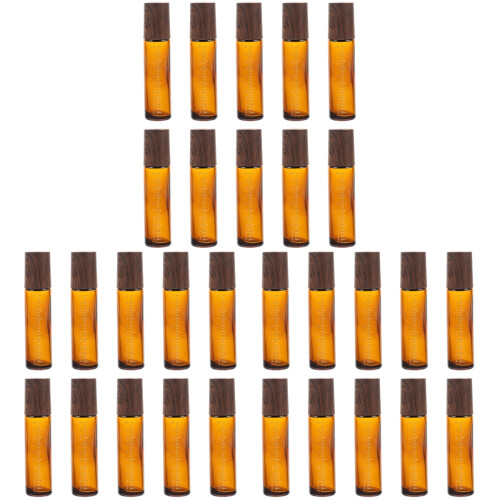 30Ud Rodillo Esenciales Viaje Cristal Marrón Antiderrame 1