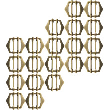 250Pz Set Fibbia Cintura Regolabile in Khaki Per Uso