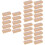 30Pz Scatole Cupcake Macaron Cioccolato Carta Con Finestra 6