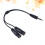 2Pz Cavo Audio 3.5mm A Doppio Stereo Nero Resistente 10