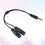 2Pz Cavo Audio 3.5mm A Doppio Stereo Nero Resistente 8