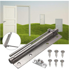 Fechador de porta automático reforçado, com fechamento automático para portas corta-fogo, ideal para residências, escritórios e hotéis.