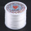 Dehnbare Armbandschnur, Perlenschnur, elastische- 1mm 6