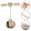 9Conjuntos Satélite DIY 3D Khaki Kit Stem Aprendizado Espacial 11