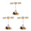 9Conjuntos Satélite DIY 3D Khaki Kit Stem Aprendizado Espacial 7