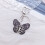 Dunkler Schmetterling Anhänger-Barocker Schmetterling 6