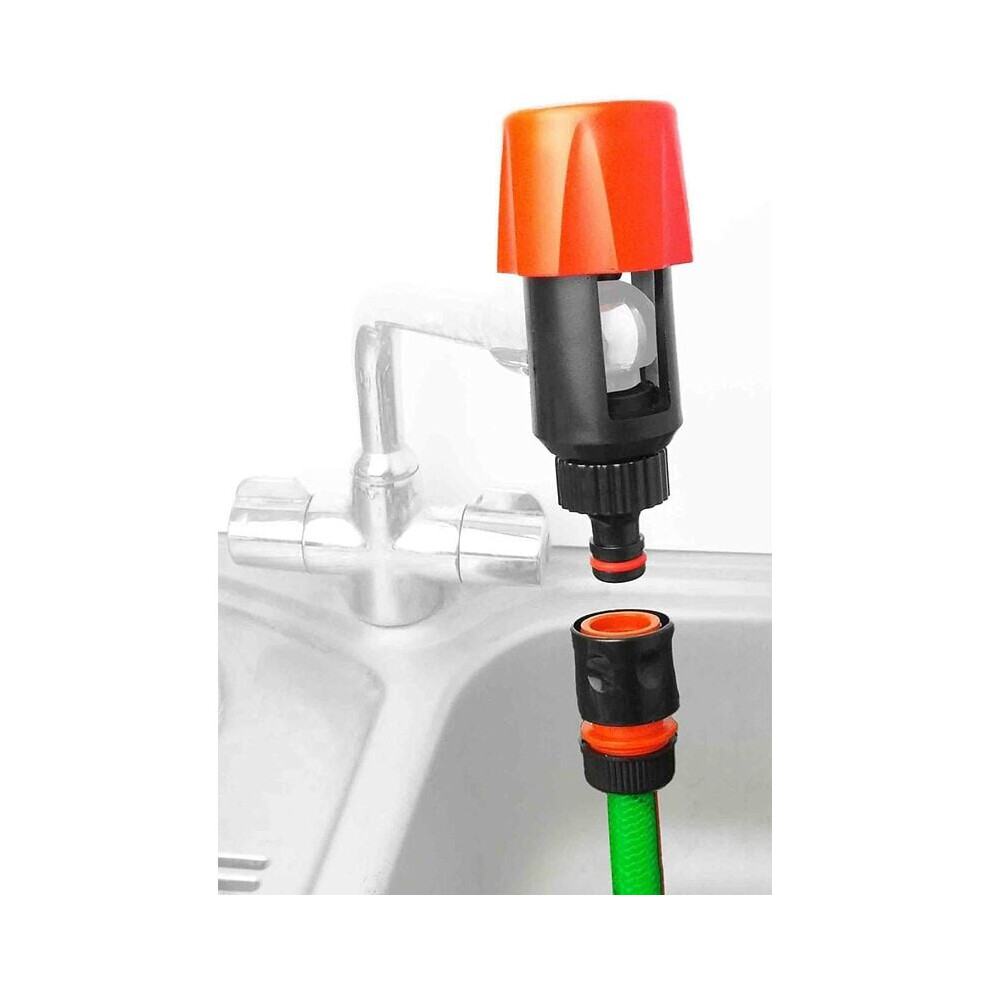 Universal Connector For Kitchen, Bath & Garden, Leakproof Pipe Connector Ensures No Leakage, High-Quality Abs Tpr Faucet Adapter For Indoor 9169997085603