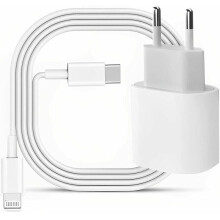 Apple Certified Fast Charger, Safety System With Tangle-Free Cable For iPhone And More