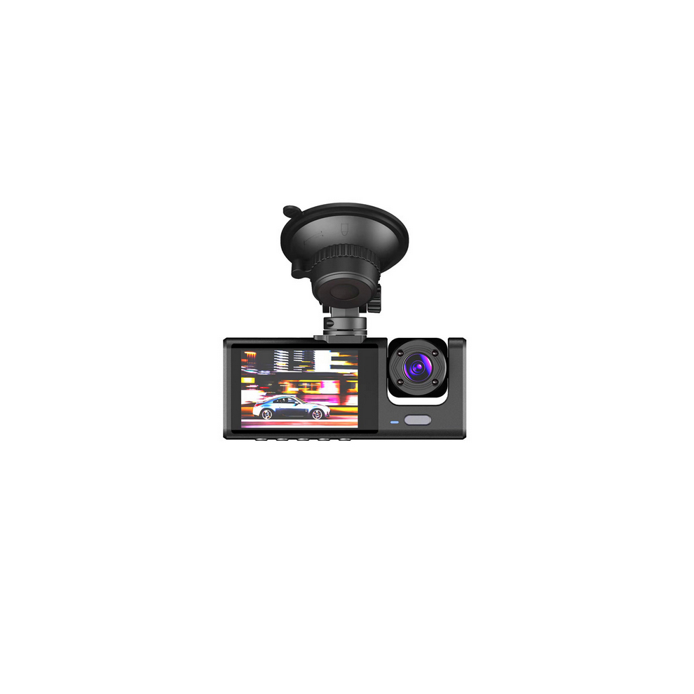 Three-Way Camera System Dash Cam, 1296P Hd Resolution For Unmatched Visuals And Parking Control Support For Comprehensive Surveillance 9405630176575